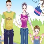 Aile giydirme oyunu