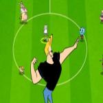Süper kahramanlar futbol oyunu