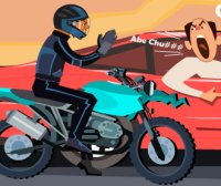 Trafikte motor sürme oyunu